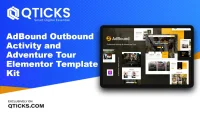 AdBound – Outbound Activity and Adventure Tour Elementor Template Kit