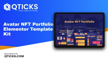 NFT Portfolio Elementor Template Kit