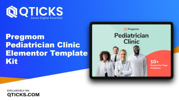 Pregmom – Pediatrician Clinic Elementor Template Kit