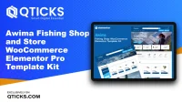 Awima – Fishing Shop and Store WooCommerce Elementor Pro Template Kit