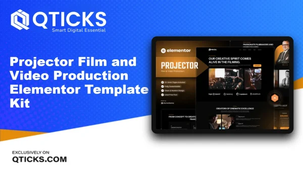 Projector – Film and Video Production Elementor Template Kit