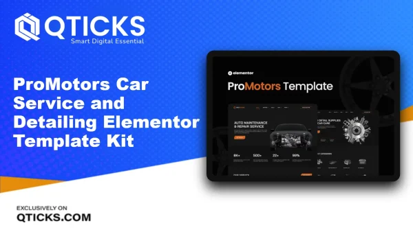 ProMotors – Car Service and Detailing Elementor Template Kit
