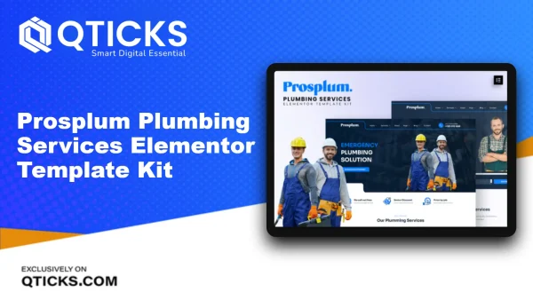 Prosplum – Plumbing Services Elementor Template Kit