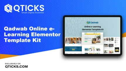 Qadwab – Online e-Learning Elementor Template Kit