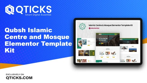 Qubsh – Islamic Centre and Mosque Elementor Template Kit
