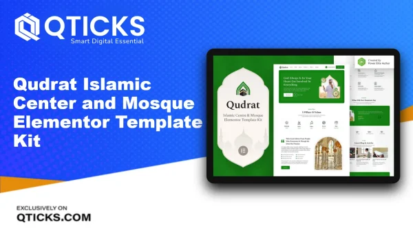 Qudrat – Islamic Center and Mosque Elementor Template Kit