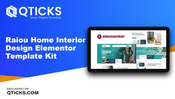 Raiou – Home Interior Design Elementor Template Kit