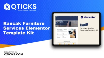 Rancak – Furniture Services Elementor Template Kit