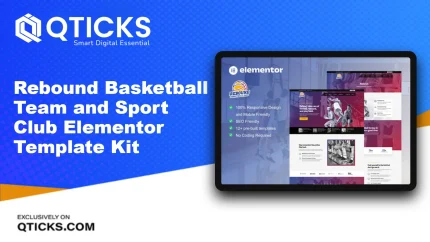 Rebound – Basketball Team and Sport Club Elementor Template Kit