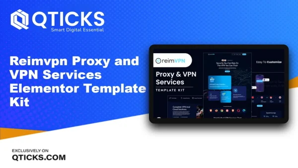 Reimvpn – Proxy and VPN Services Elementor Template Kit