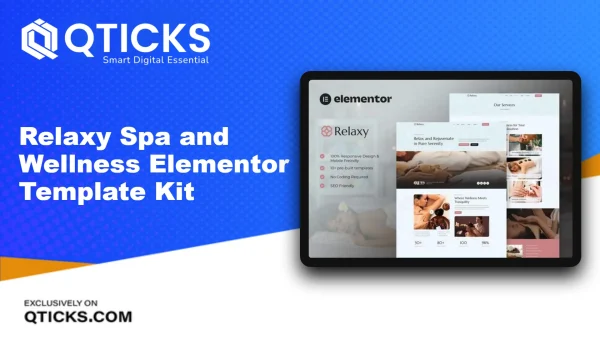 Relaxy – Spa and Wellness Elementor Template Kit