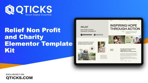 Relief – Non Profit and Charity Elementor Template Kit