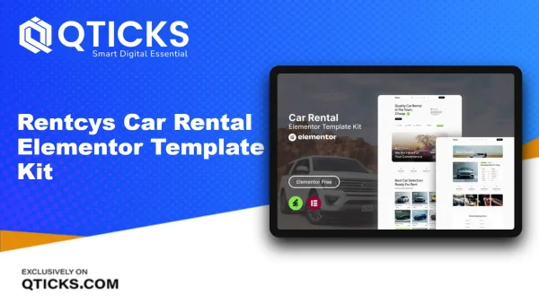 Rentcys – Car Rental Elementor Template Kit