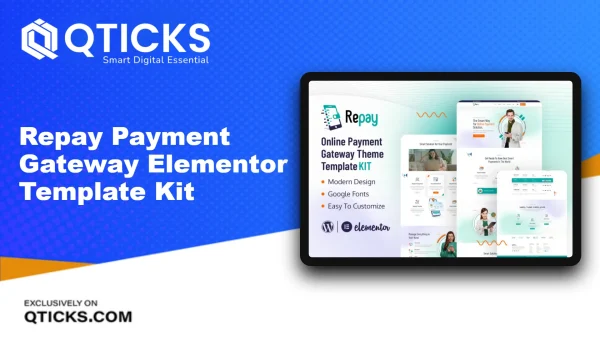 Repay – Payment Gateway Elementor Template Kit
