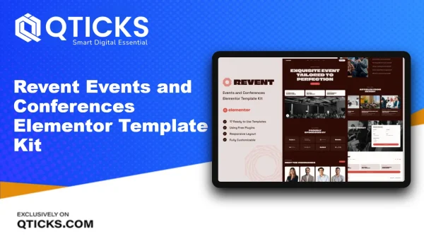 Revent – Events and Conferences Elementor Template Kit