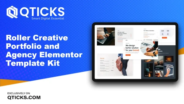 Roller – Creative Portfolio and Agency Elementor Template Kit