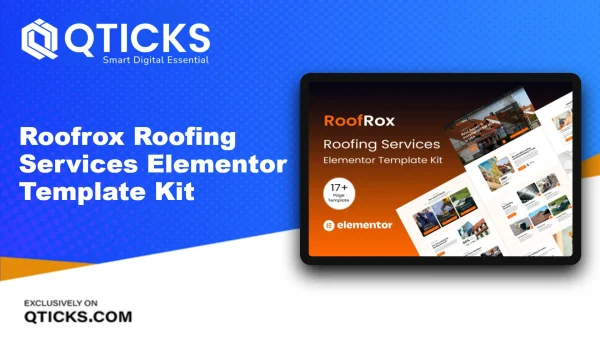 Roofrox – Roofing Services Elementor Template Kit