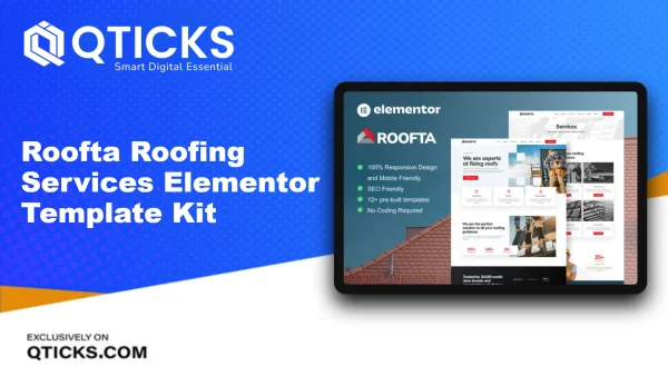 Roofta – Roofing Services Elementor Template Kit