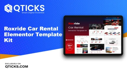 Roxride – Car Rental Elementor Template Kit
