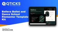 Ballera – Ballet and Dance School Elementor Template Kit