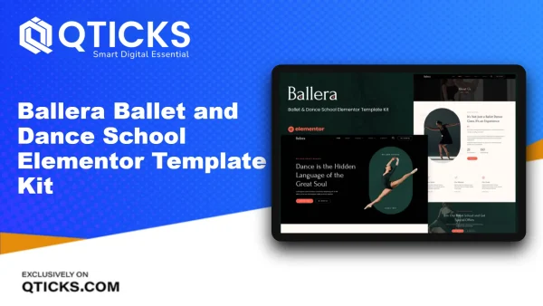 Ballera – Ballet and Dance School Elementor Template Kit