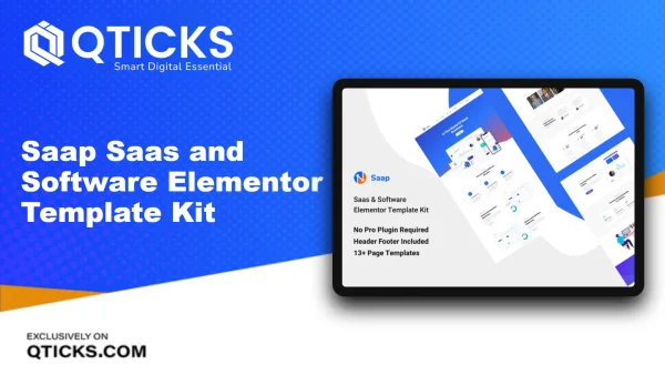 Saap – Saas and Software Elementor Template Kit