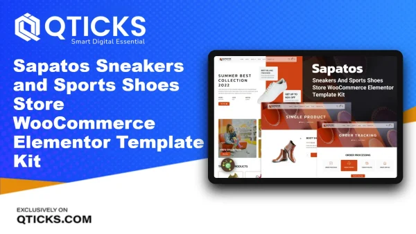 Sapatos – Sneakers and Sports Shoes Store WooCommerce Elementor Template Kit