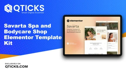 Savarta – Spa and Bodycare Shop Elementor Template Kit