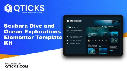 Scubara – Dive and Ocean Explorations Elementor Template Kit