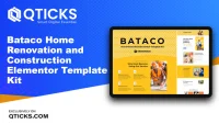 Bataco – Home Renovation and Construction Elementor Template Kit