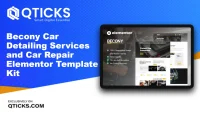 Becony – Car Detailing Services and Car Repair Elementor Template Kit