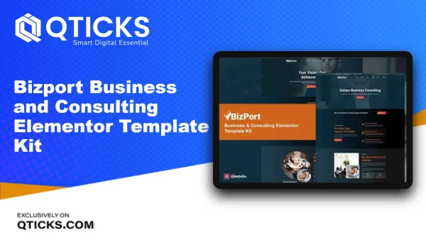 Bizport – Business and Consulting Elementor Template Kit