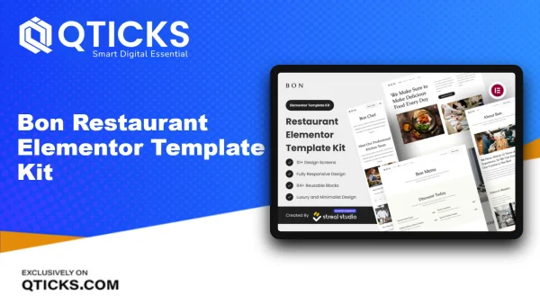 Bon – Restaurant Elementor Template Kit