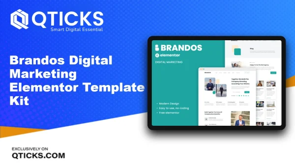 Brandos – Digital Marketing Elementor Template Kit
