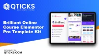 Brilliant – Online Course Elementor Pro Template Kit