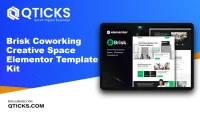 Brisk – Coworking Creative Space Elementor Template Kit