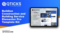 Buildion – Construction and Building Service Elementor Pro Template Kit