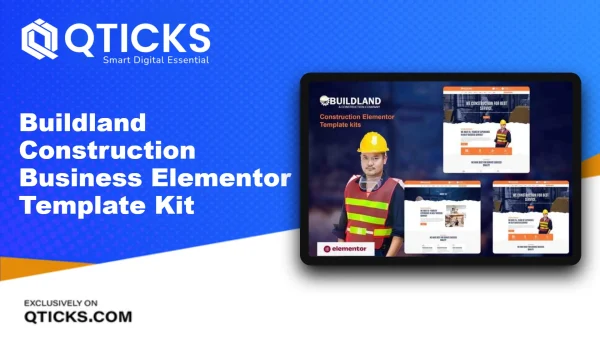 Buildland – Construction Business Elementor Template Kit