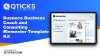 Busneco – Business Coach and Consulting Elementor Template Kit
