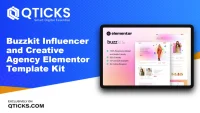 Buzzkit – Influencer and Creative Agency Elementor Template Kit
