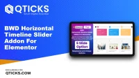 BWD Horizontal Timeline Slider Addon For Elementor