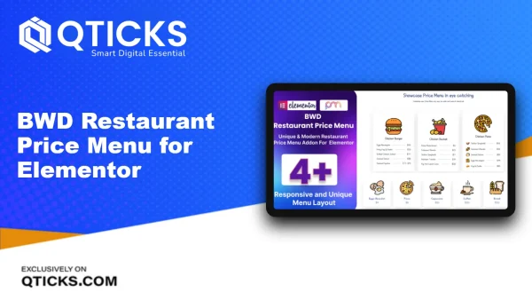 BWD Restaurant Price Menu for Elementor