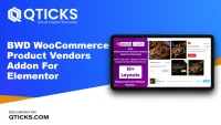 BWD WooCommerce Product Vendors Addon For Elementor