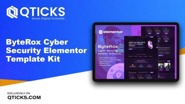 ByteRox – Cyber Security Elementor Template Kit