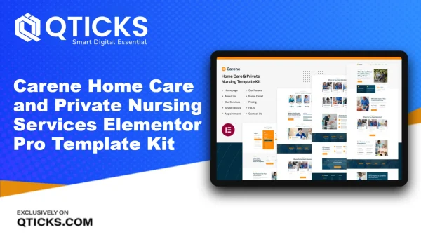 Carene – Home Care and Private Nursing Services Elementor Pro Template Kit