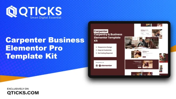 Carpenter – Business Elementor Pro Template Kit
