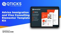 Adviza – Immigration and Visa Consulting Elementor Template Kit