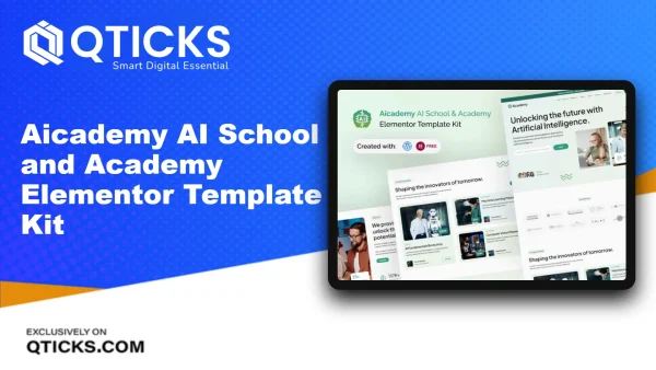 Aicademy – AI School and Academy Elementor Template Kit