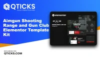 Aimgun – Shooting Range and Gun Club Elementor Template Kit