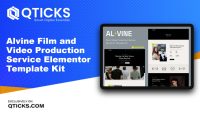 Alvine – Film and Video Production Service Elementor Template Kit
